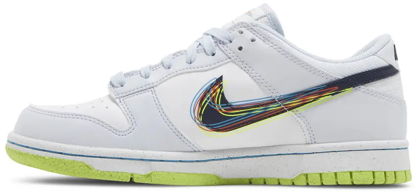 Nike Dunk Low 3D Swoosh Grey (GS)