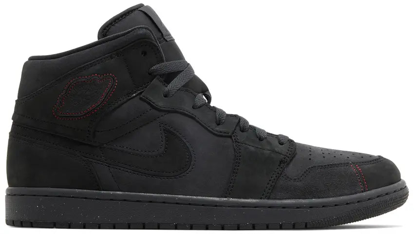 Jordan 1 Mid SE Craft Dark Smoke Red