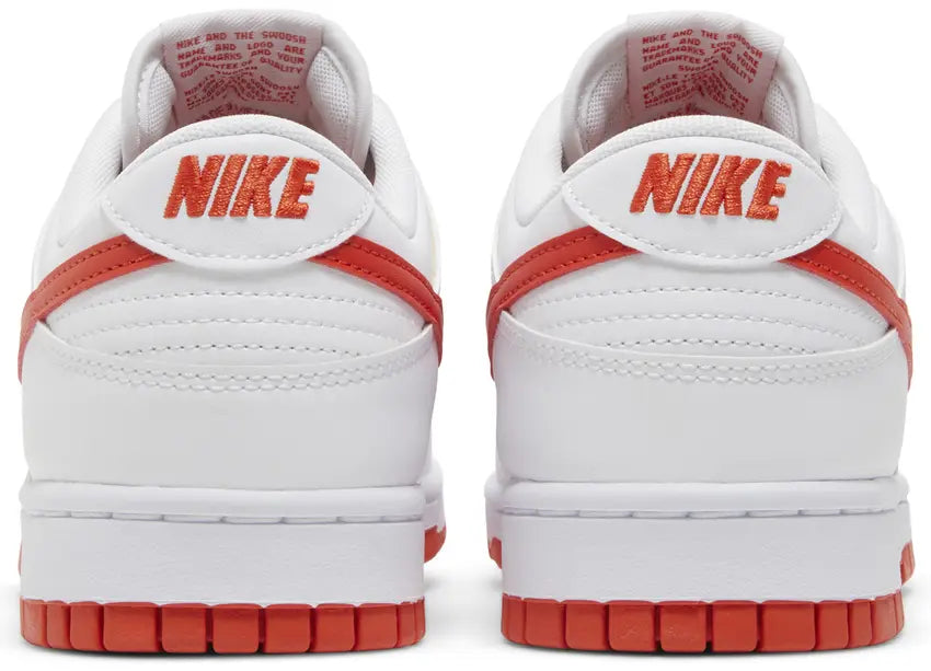 Nike Dunk Low Retro White Picante Red