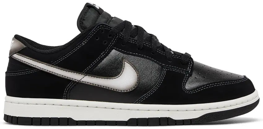 Nike Dunk Low Airbrush Swoosh Black