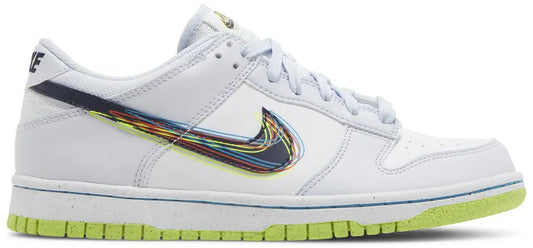 Nike Dunk Low 3D Swoosh Grey (GS)