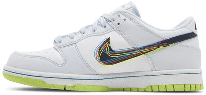 Nike Dunk Low 3D Swoosh Grey (GS)