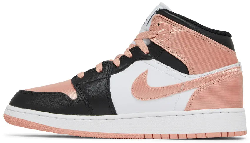 Jordan 1 Mid Light Madder Root (GS)