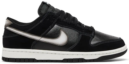 Nike Dunk Low Airbrush Swoosh Black