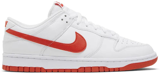 Nike Dunk Low Retro White Picante Red
